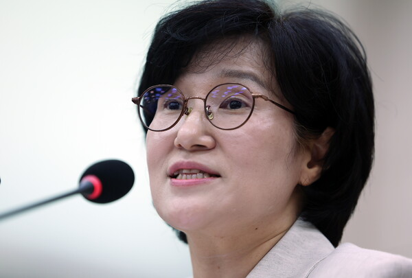 ▲ 인사청문회 참석한 원민경 후보자. /뉴시스