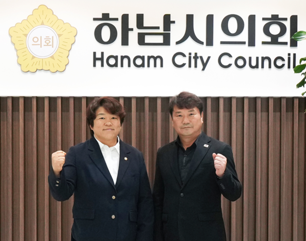▲ (왼쪽부터) 박선미 의원과 최훈종 의원.