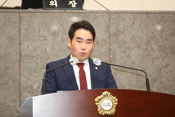 ▲ 금천구의회 고영찬 의원.