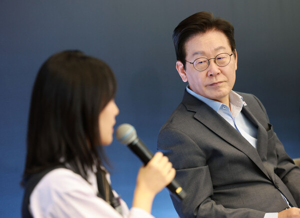 ▲ 청년 스타트업 발언 듣는 이재명 대통령. /뉴시스
