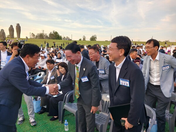 ▲ 제36회 경기도생활체육대축전 파주 개최 현장 사진.