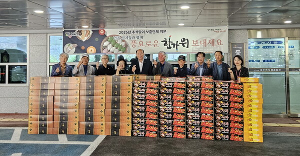▲ 동두천시 2025년 추석맞이 보훈단체 위문 관련 사진.