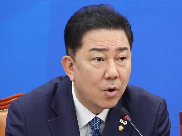 ▲ 발언하는 김병기 원내대표. /뉴시스