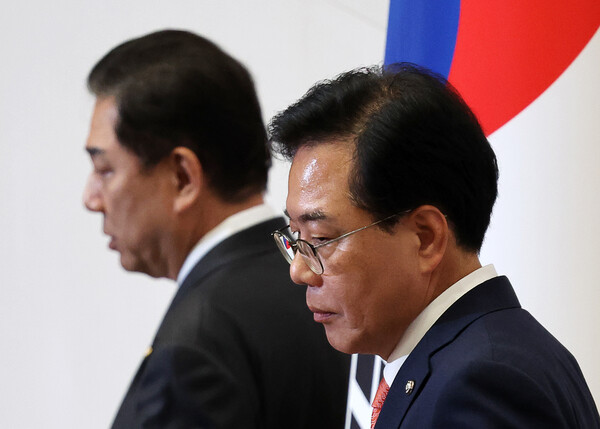 ▲ 김병기 더불어민주당 원내대표, 송언석 국민의힘 원내대표. /뉴시스