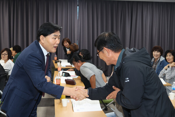 ▲ 인구주택총조사 조사요원 교육.