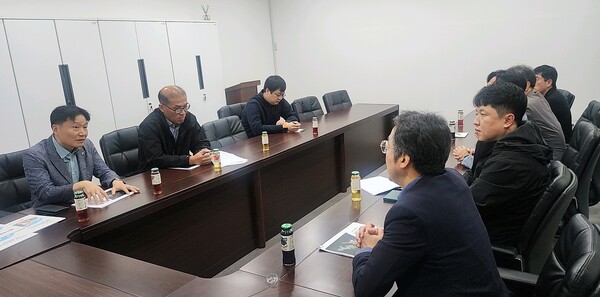 ▲ GH 안산보상사업소 정담회 개최 모습.