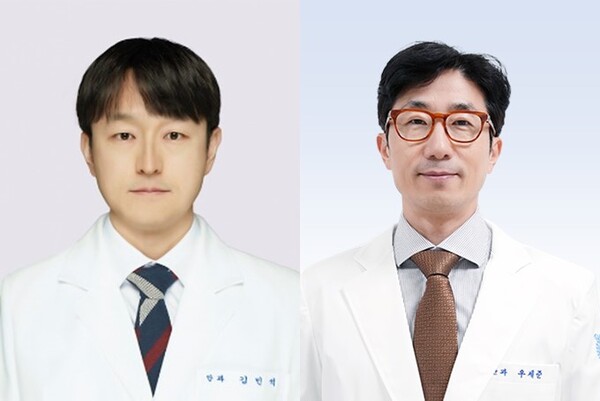 ▲ 분당서울대병원 안과 김민석 교수(좌), 우세준 교수(우).