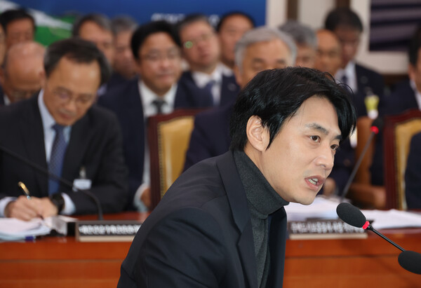 ▲ 의사진행 발하는 한준호 의원. /뉴시스