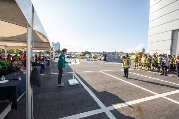 ▲ ‘2025년 재난대응 안전한국훈련’ 실시 현장.