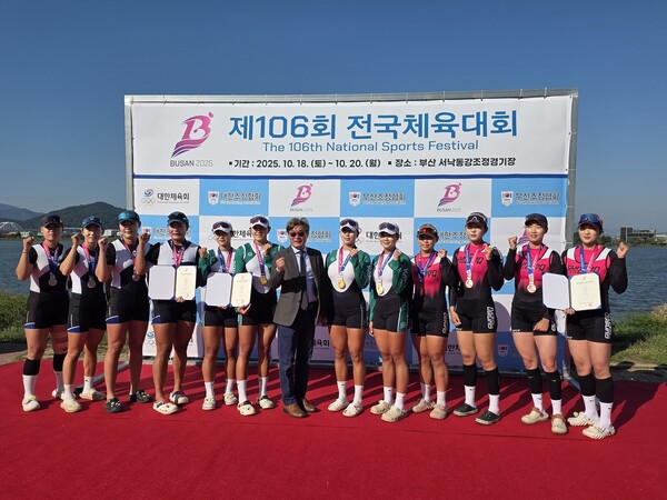 ▲ 송파구조정선수단 단체 사진.