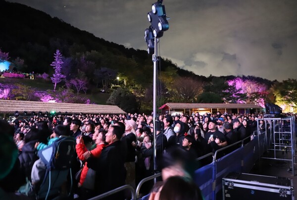 ▲ 광명도시공사, 2025년 제3회 광명동굴 빛 축제 현장.