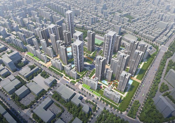 ▲ 9단지 조감도.