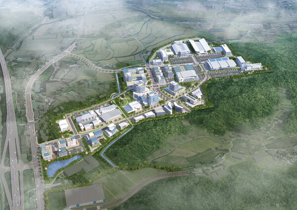 ▲ 제2용인테크노밸리 조감도.