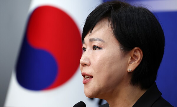 ▲ 발언하는 전현희 최고위원. /뉴시스