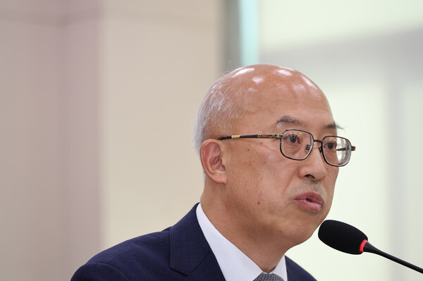 ▲ 질의에 답하는 조원철 법제처장. /뉴시스