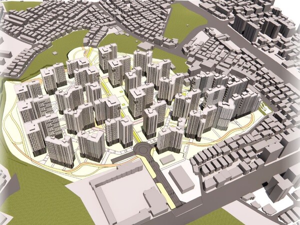 ▲ 양천구, 신월시영아파트 재건축 조감도.