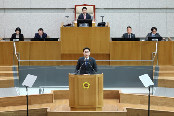 ▲ 문승호 의원 5분 자유발언.