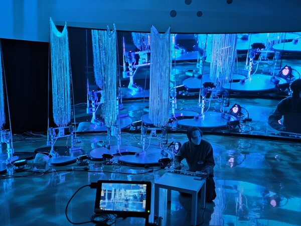 ▲ 퍼포먼스 모습.