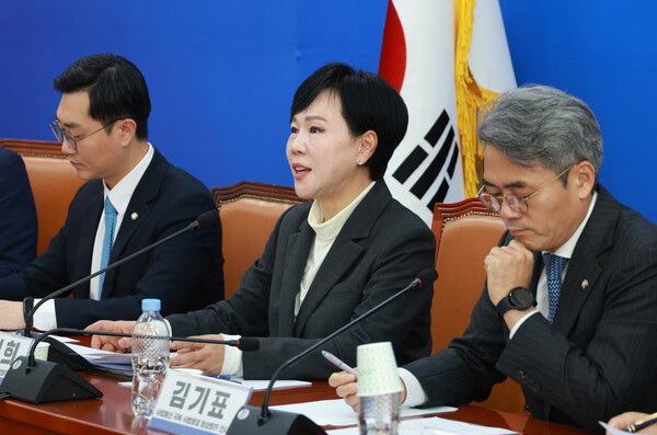 ▲ 발언하는 전현희 TF 위원장. /뉴시스