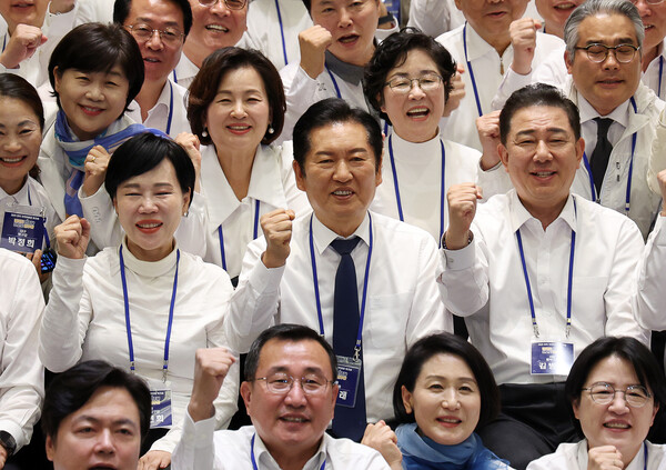 ▲ 더불어민주당 2025년 전국지역위원장 워크숍. /뉴시스