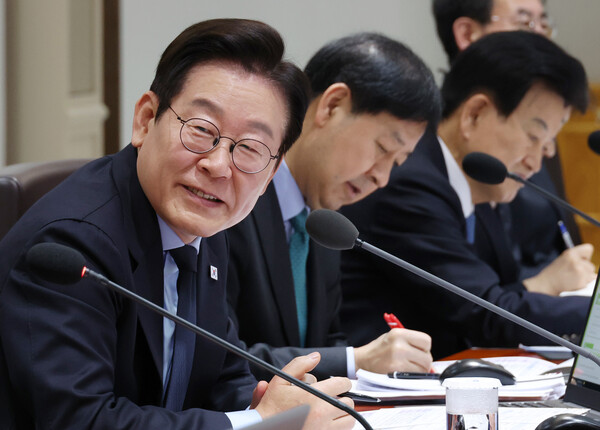 ▲ 국무회의 발언하는 이재명 대통령. /뉴시스