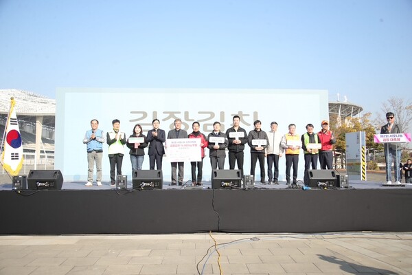 ▲ 인천 서구 ‘제2회 서로나눔 김장 대축제’ 개최 현장 사진.