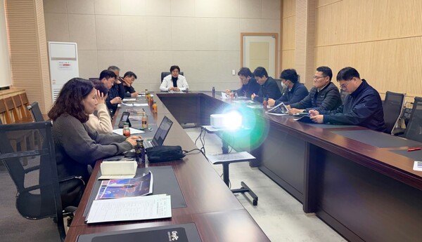 ▲ 광명도시공사, 2025년 제3회 광명동굴 빛축제 성과보고회 개최 모습.