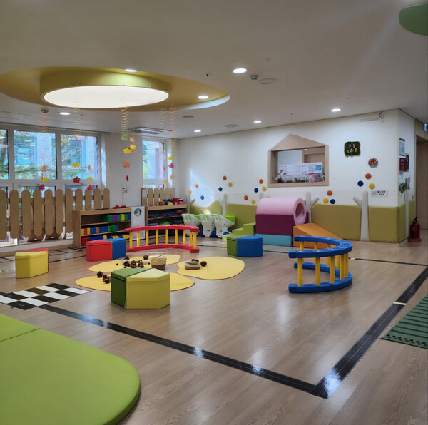 ▲ 판교 스타트업캠퍼스 어린이집 내부.