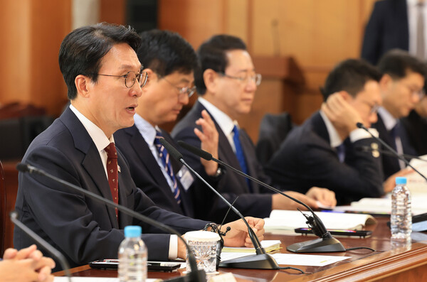 ▲ 발언하는 김민석 국무총리. /뉴시스