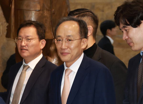 ▲ 본회의 들어가는 추경호 의원. /뉴시스