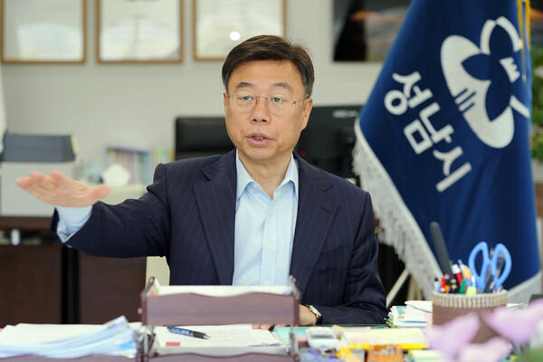 ▲ 신상진 성남시장.