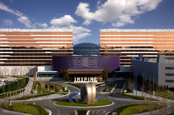 ▲ 인스파이어 전경.