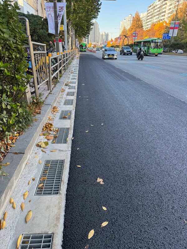 ▲ 4번 출구 공사 후 모습.