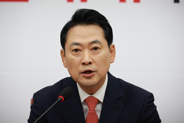 ▲ 발언하는 장동혁 국민의힘 대표. /뉴시스