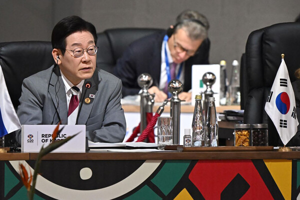 ▲ G20 정상회의서 발언하는 이재명 대통령. /뉴시스