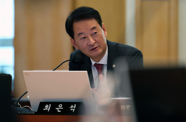 ▲ 질의하는 최은석 국민의힘 의원. /뉴시스
