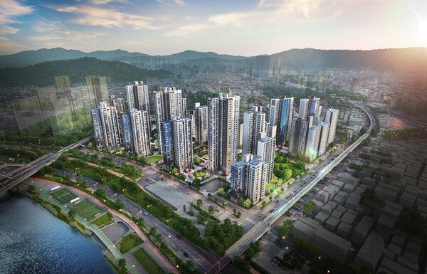 ▲ 중화동 모아타운 조감도.