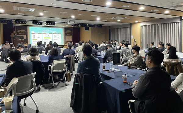 ▲ 우수사례 발표 현장 사진.