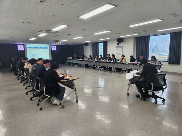 ▲  ‘2025년 군·구 행정실적 종합평가’ 대비를 위한 최종 보고회.