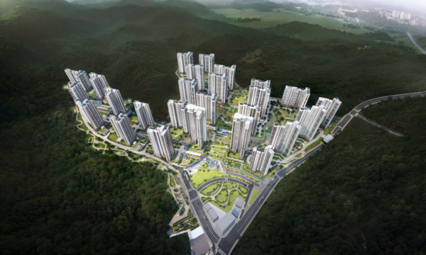 ▲ 백사마을(노원구 중계본동 30-3번지 일대) 주택재개발사업 조감도.