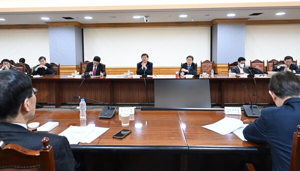 ▲ 구윤철 부총리 겸 기획재정부 장관이 시장상황점검회의를 주재하고 있다. /뉴시스