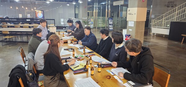 ▲ 시흥시 산하기관 노조 정례회의.