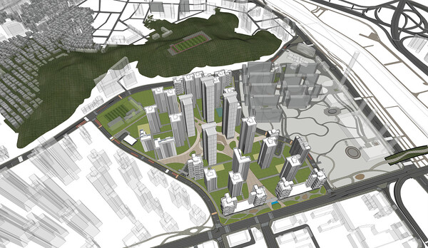 ▲ 양천구, 목동1단지 재건축 정비계획(안) 조감도.