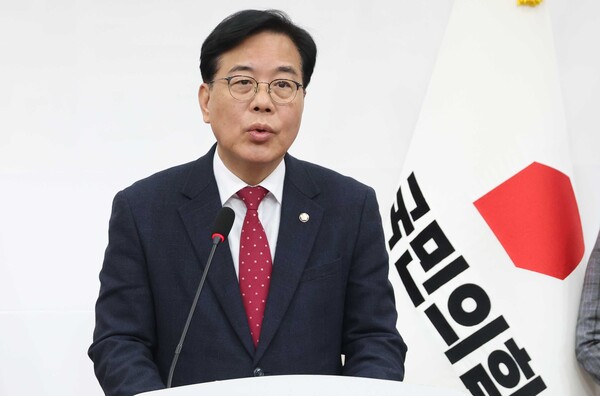 ▲ 발언하는 송언석 원내대표. /뉴시스