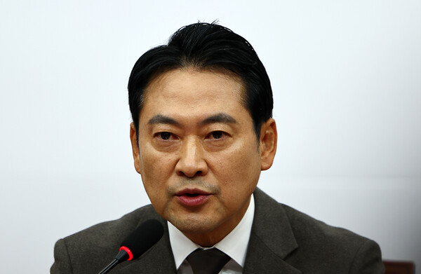 ▲ 발언하는 장동혁 대표. /뉴시스