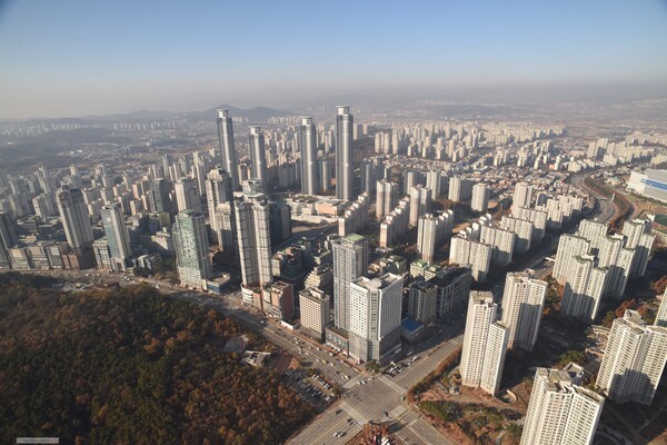 ▲ 화성시 동탄신도시 전경. /뉴시스