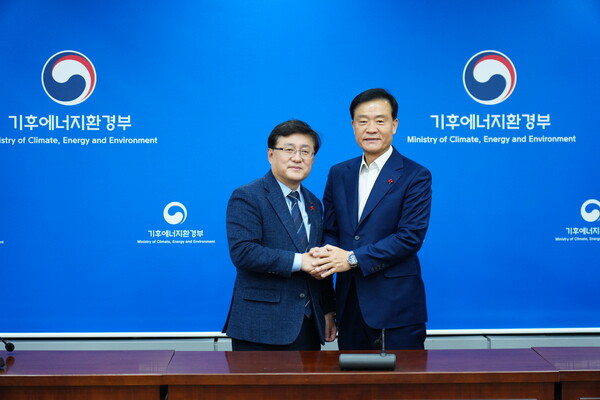 ▲ 기후부 장관과 이승로 성북구청장.