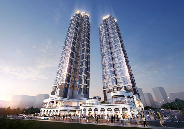 ▲ 해링턴 스퀘어 과천 투시도.