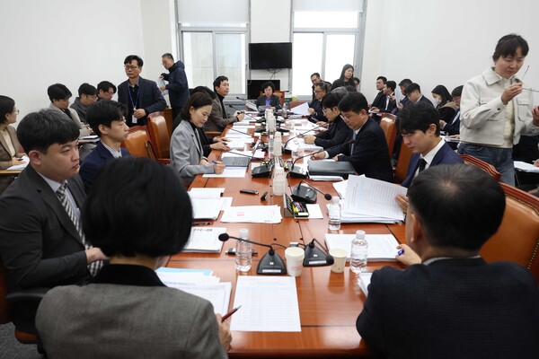 ▲ 국회 과방위 정보통신방송법안심사소위. /뉴시스