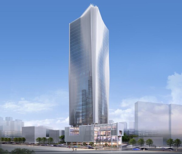 ▲ 청담동 52번지 일대 복합개발 조감도.